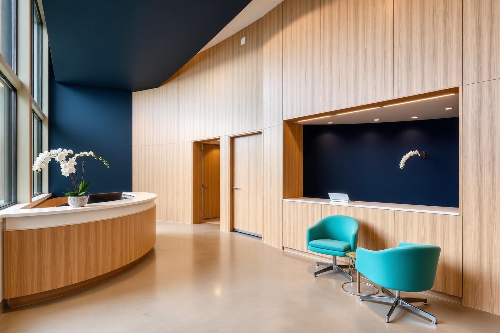 The modern Hendersonville office of Dr. Nigel Morgan, DDS